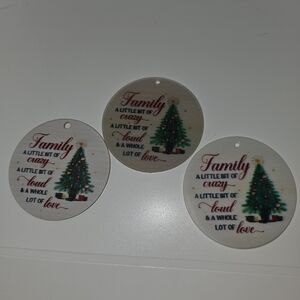 Family Christmas Tree Ornament - Select 1